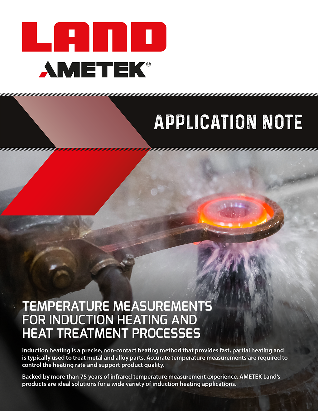 TEMPERATURE MEASUREMENTS FOR INDUCTION HEATING AND HEAT TREATMENT PROCESSES